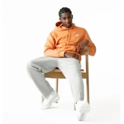 Nike Hoodie NSW Club - Orange/Weiß -TTKX-KLEIDUNG SHOP 0cfd4698a7cb