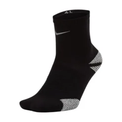 Nike Laufsocken NikeGRIP Racing Knöchel - Schwarz/Silber
