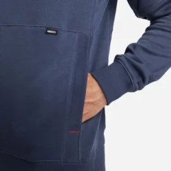 Nike F.C. Hoodie Fleece - Blau/Rot/Weiß -TTKX-KLEIDUNG SHOP 14fec87ba7c7