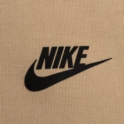 Nike Sweatshirt NSW Tech Fleece - Sand/Schwarz -TTKX-KLEIDUNG SHOP 1a8a16930c34