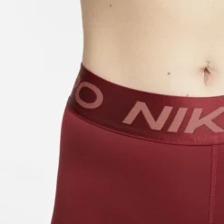 Nike Pro Tights Therma - Rot/Schwarz Damen -TTKX-KLEIDUNG SHOP 1b5e6174c49f