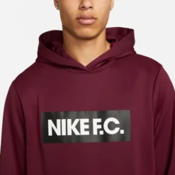 Nike F.C. Hoodie Dri-FIT Libero - Dark Beetroot/Weiß/Schwarz 6 Nike F.C. Hoodie Dri-FIT Libero - Dark Beetroot/Weiß/Schwarz -TTKX-KLEIDUNG SHOP 1e0974a3971d