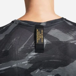 Nike Lauf T-Shirt Dri-FIT Miller Camo - Schwarz/Silber -TTKX-KLEIDUNG SHOP 1e69e88d1dec