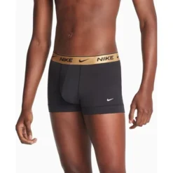 Nike Boxershorts 3er-Pack - Schwarz/Gold/Silber/Rot -TTKX-KLEIDUNG SHOP 20ffe16d6901