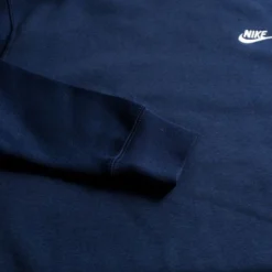 Nike Sweatshirt NSW Club Crew - Navy/Weiß -TTKX-KLEIDUNG SHOP 26092f7f507b