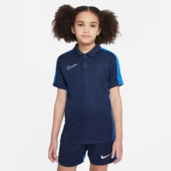 Nike Polo Dri-FIT Academy 23 - Navy/Blau/Weiß Kinder