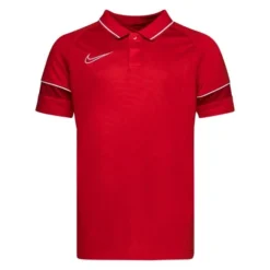 Nike Polo Dri-FIT Academy 21 - Rot/Weiß Kinder