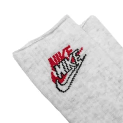 Nike Socken Heritage New Vintage 2-er Pack - Weiß/Rot -TTKX-KLEIDUNG SHOP 2b6b79c33fd7