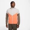 Nike Laufjacke Repel Windrunner - Weiß/Orange/Braun/Silber