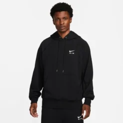 Nike Air Hoodie French Terry - Schwarz/Weiß