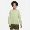 Nike Sweatshirt NSW Club - Olivgrün/Weiß Kinder