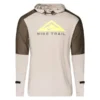 Nike Laufshirt Dri-FIT Trail - Braun/Neon