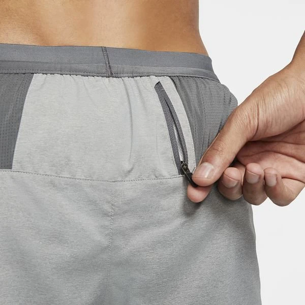 Nike Laufshorts Flex Stride - Iron Grau/Weiß/Silber 6 Nike Laufshorts Flex Stride - Iron Grau/Weiß/Silber – Bild 6