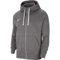 Nike Hoodie Fleece FZ Park 20 - Grau/Weiß