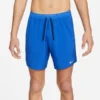 Nike Laufshorts Dri-FIT Stride 2IN1 - Blau/Schwarz/Silber