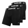 Nike Boxer Shorts Essential Micro 3er-Pack - Schwarz/Weiß