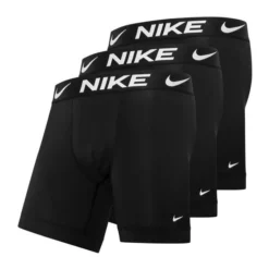 Nike Boxer Shorts Essential Micro 3er-Pack - Schwarz/Weiß