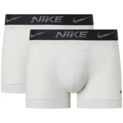 Nike Boxershorts 2-er Pack - Grau/Schwarz