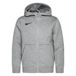 Nike Hoodie Fleece Park 20 - Grau/Schwarz Kinder