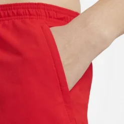 Nike F.C. Shorts Woven Joga Bonito - Chile Rot/Weiß Damen -TTKX-KLEIDUNG SHOP 467a2bbc36d8