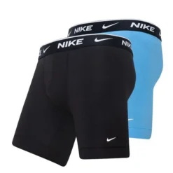 Nike Boxer Shorts 2-er Pack - Schwarz/Blau