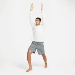 Nike Laufshorts Dri-FIT Unlimited Woven - Smoke Grau/Schwarz -TTKX-KLEIDUNG SHOP 49ca555a73cc