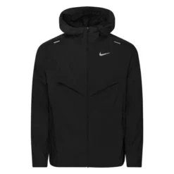 Nike Laufjacke Windrunner - Schwarz