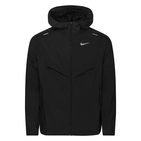 Nike Laufjacke Windrunner - Schwarz 1 Nike Laufjacke Windrunner - Schwarz