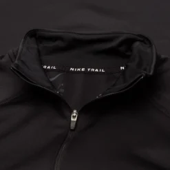 Nike Laufshirt Dri-FIT Element Trail Midlayer - Schwarz/Smoke Grau/Weiß Damen -TTKX-KLEIDUNG SHOP 4c0f0ad21871