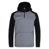 Nike Hoodie Drill Academy - Smoke Grau/Schwarz/Neon Kinder