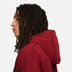 Nike Hoodie NSW Tech Fleece FZ - Burgund/Bordeaux/Schwarz -TTKX-KLEIDUNG SHOP 5678e4e894d9