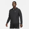 Nike Laufjacke Repel Miller - Schwarz/Silber