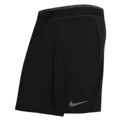 Nike Pro Laufshorts Dri-FIT Flex - Schwarz/Iron Grau