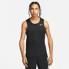 Nike Tank Top Dri-FIT Miler - Schwarz/Silber