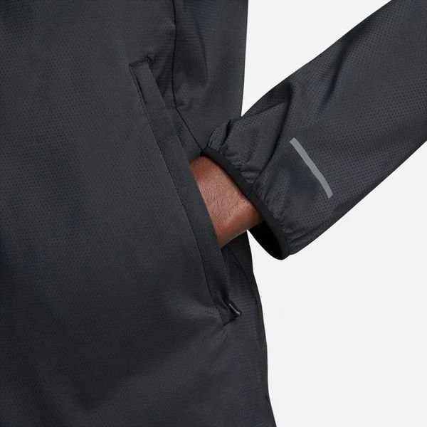 Nike Laufjacke Repel Lightweight Windrunner - Schwarz/Silber 2 Nike Laufjacke Repel Lightweight Windrunner - Schwarz/Silber – Bild 2