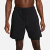 Nike Laufshorts Unlimited Woven 7" 2IN1 - Schwarz
