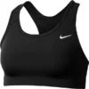 Nike Sport BH Swoosh Non-pad - Schwarz/Weiß Damen