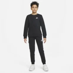 Nike Sweatshirt NSW Club - Schwarz/Weiß Kinder -TTKX-KLEIDUNG SHOP 708144148266