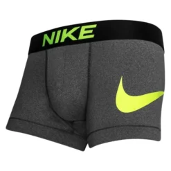 Nike Microfiber Boxershorts 1-Pack - Grau/Neon