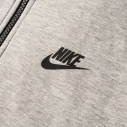 Nike Kapuzenjacke NSW Tech Fleece - Grau/Schwarz -TTKX-KLEIDUNG SHOP 82f9ea385c0d