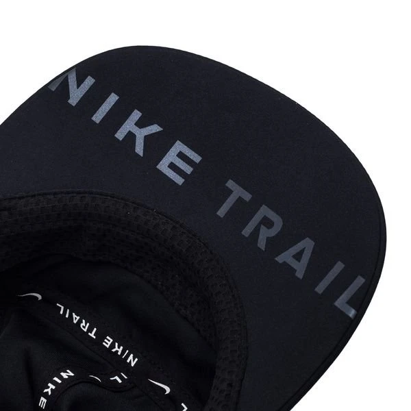 Nike Laufcap Dri-FIT AW84 Trail - Schwarz/Weiß 3 Nike Laufcap Dri-FIT AW84 Trail - Schwarz/Weiß – Bild 3