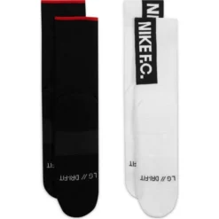 Nike F.C. Socken Multiplier Crew 2-er Pack - Schwarz/Weiß -TTKX-KLEIDUNG SHOP 8708b4be008f