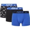 Nike Boxershorts Dri-FIT Essential Micro Sneaker Sketch 3er-Pack - Blau/Schwarz/Weiß