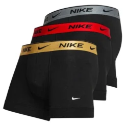 Nike Boxershorts 3er-Pack - Schwarz/Gold/Silber/Rot