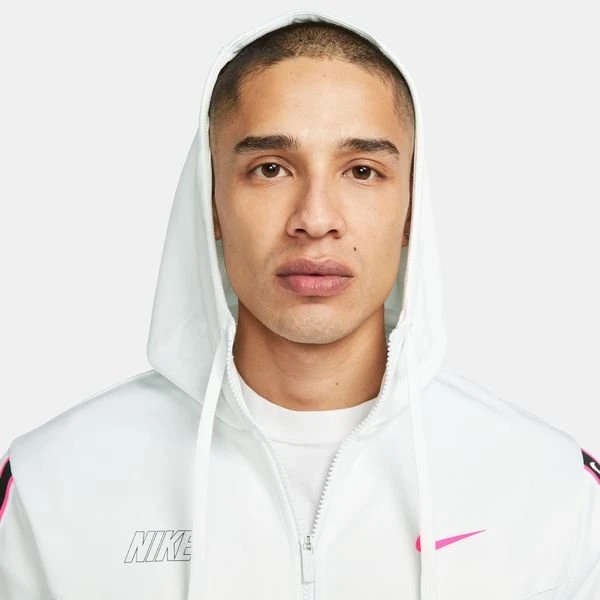 Nike Hoodie Sportswear NSW Repeat - Weiß/Pink 6 Nike Hoodie Sportswear NSW Repeat - Weiß/Pink – Bild 6