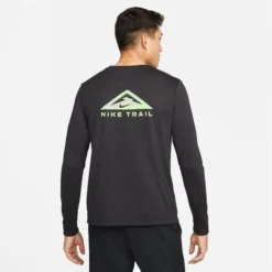 Nike Laufshirt Dri-FIT Trail - Schwarz -TTKX-KLEIDUNG SHOP 8b05ec3a194f