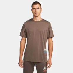 Nike Training T-Shirt Dri-FIT Trail - Stone