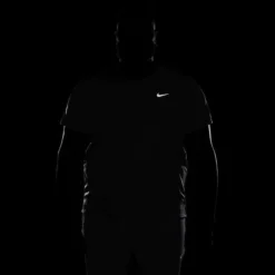 Nike Lauf T-Shirt Dri-FIT UV Miller - Grau/Silber -TTKX-KLEIDUNG SHOP 91f9b855da6e