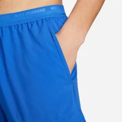 Nike Laufshorts Dri-FIT Stride 2IN1 - Blau/Schwarz/Silber -TTKX-KLEIDUNG SHOP 95fe98882500