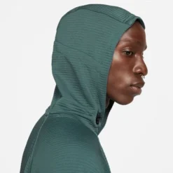 Nike Hoodie Dri-FIT Fleece Pullover - Grün/Schwarz -TTKX-KLEIDUNG SHOP 996cb9b62772